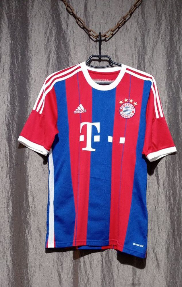 Adidas BAYERN MÜNICH 2014 2015 HOME FOOTBALL SHIRT ADIDAS F48499 | Grailed
