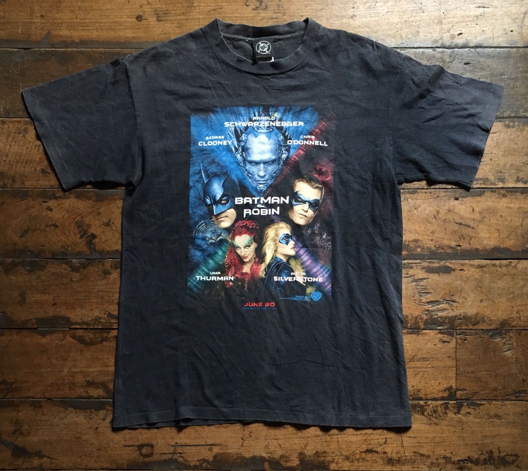 Vintage 1997 Batman & Robin T-Shirt Size US L / EU 52-54 / 3 - 1 Preview