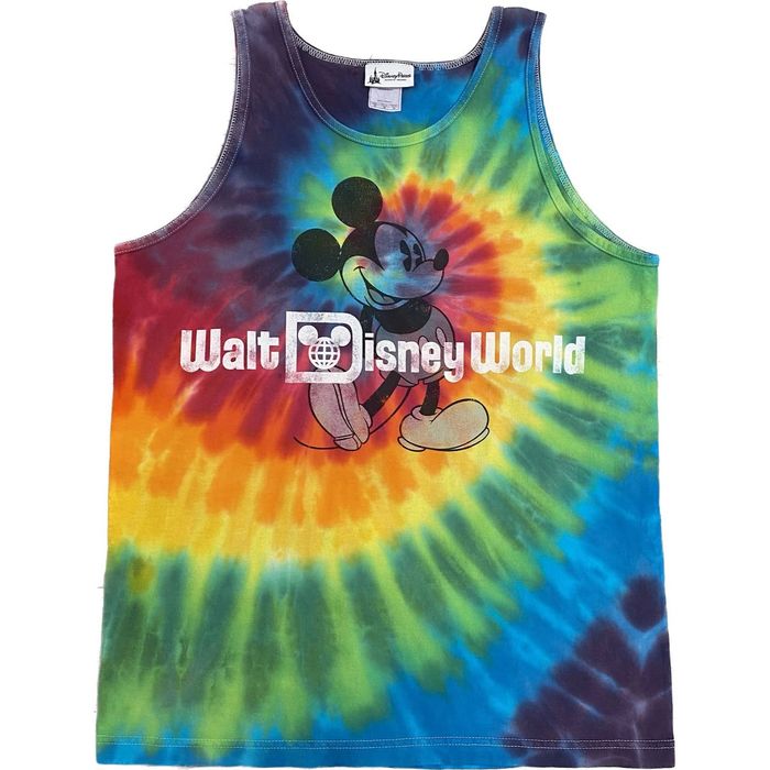 Disney Walt Disney Parks Disneyland Tank Top Mickey Tie Dye M | Grailed