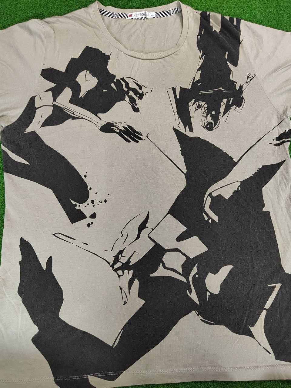 Anime × Cartoon Network × Japanese Brand Evangelion Robot Nerv x Uniqlo Vintage/Hunterxhunter Size US L / EU 52-54 / 3 - 4 Thumbnail