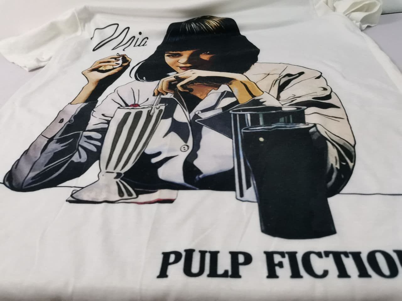 Band Tees × Vintage Mia Pulp Fiction Band Tour Tee Size US M / EU 48-50 / 2 - 7 Thumbnail