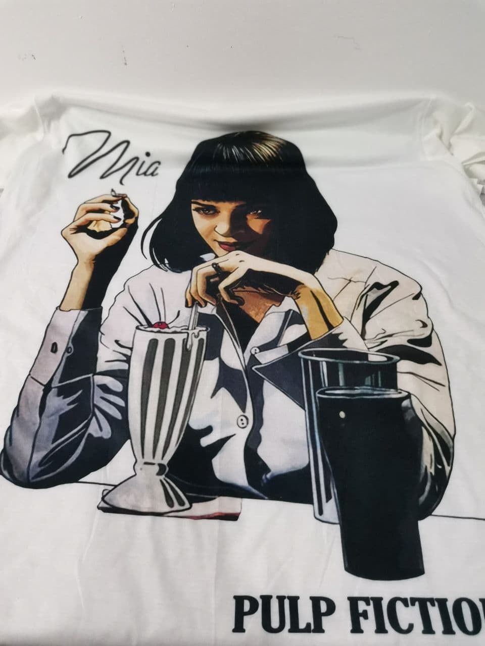 Band Tees × Vintage Mia Pulp Fiction Band Tour Tee Size US M / EU 48-50 / 2 - 8 Thumbnail