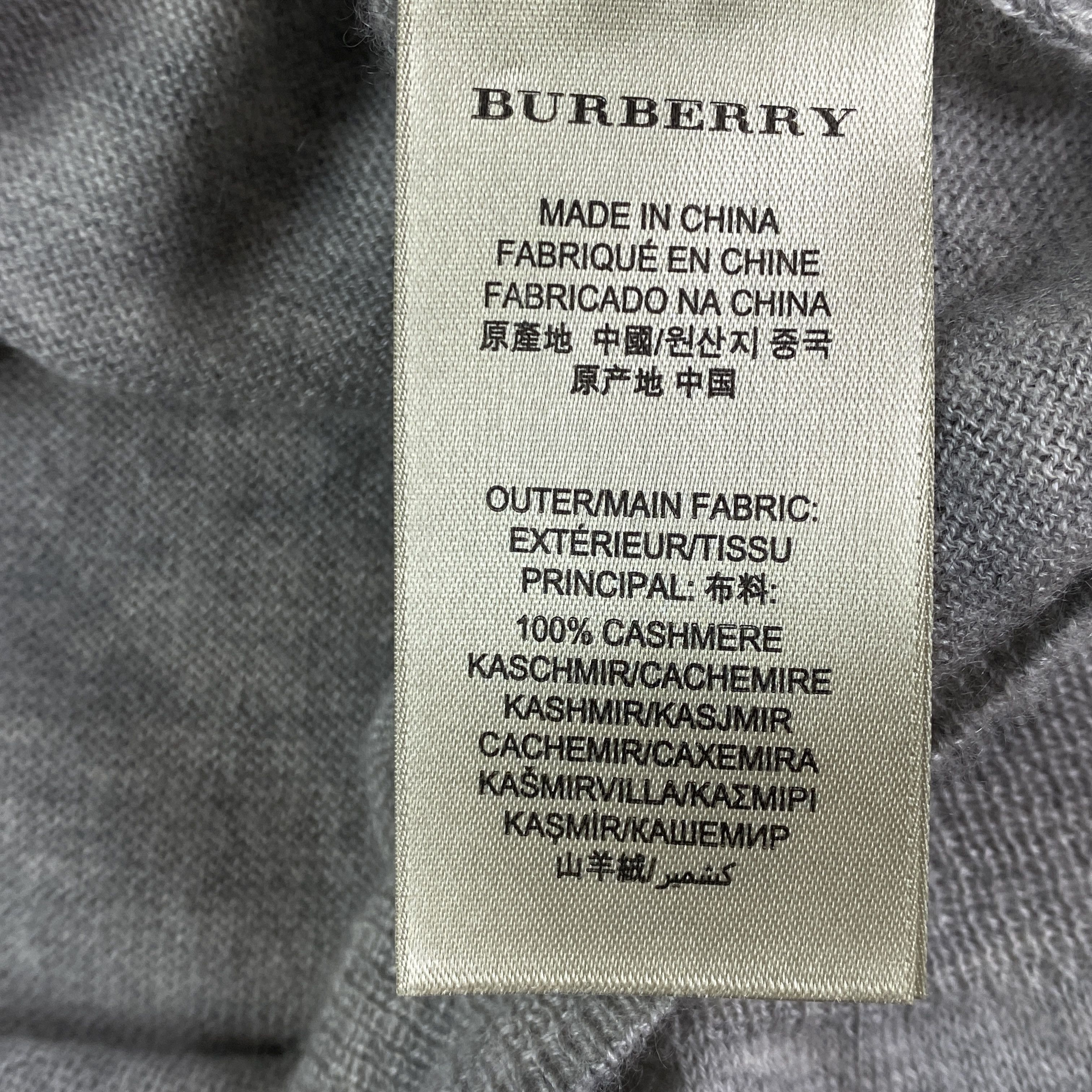 Burberry Mens Jumper V Neck Burberry Size L Size US L / EU 52-54 / 3 - 5 Thumbnail