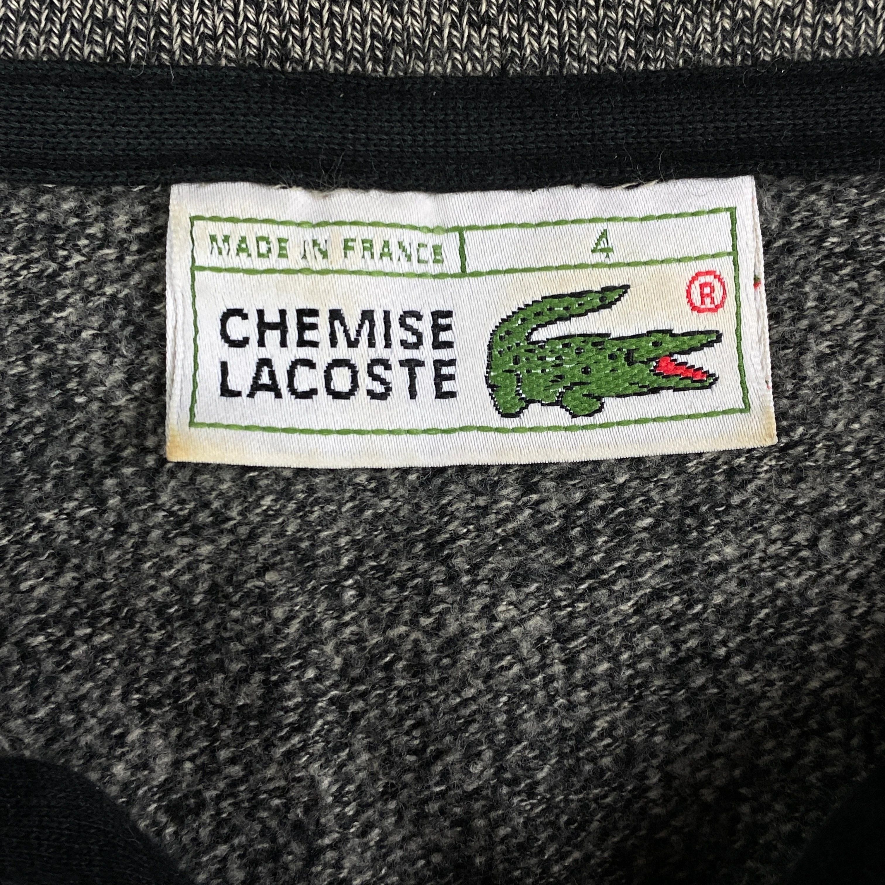 Lacoste × Vintage Mens Sweatshirt Jumper Chemise Lacoste Vintage Size L Size US L / EU 52-54 / 3 - 4 Thumbnail