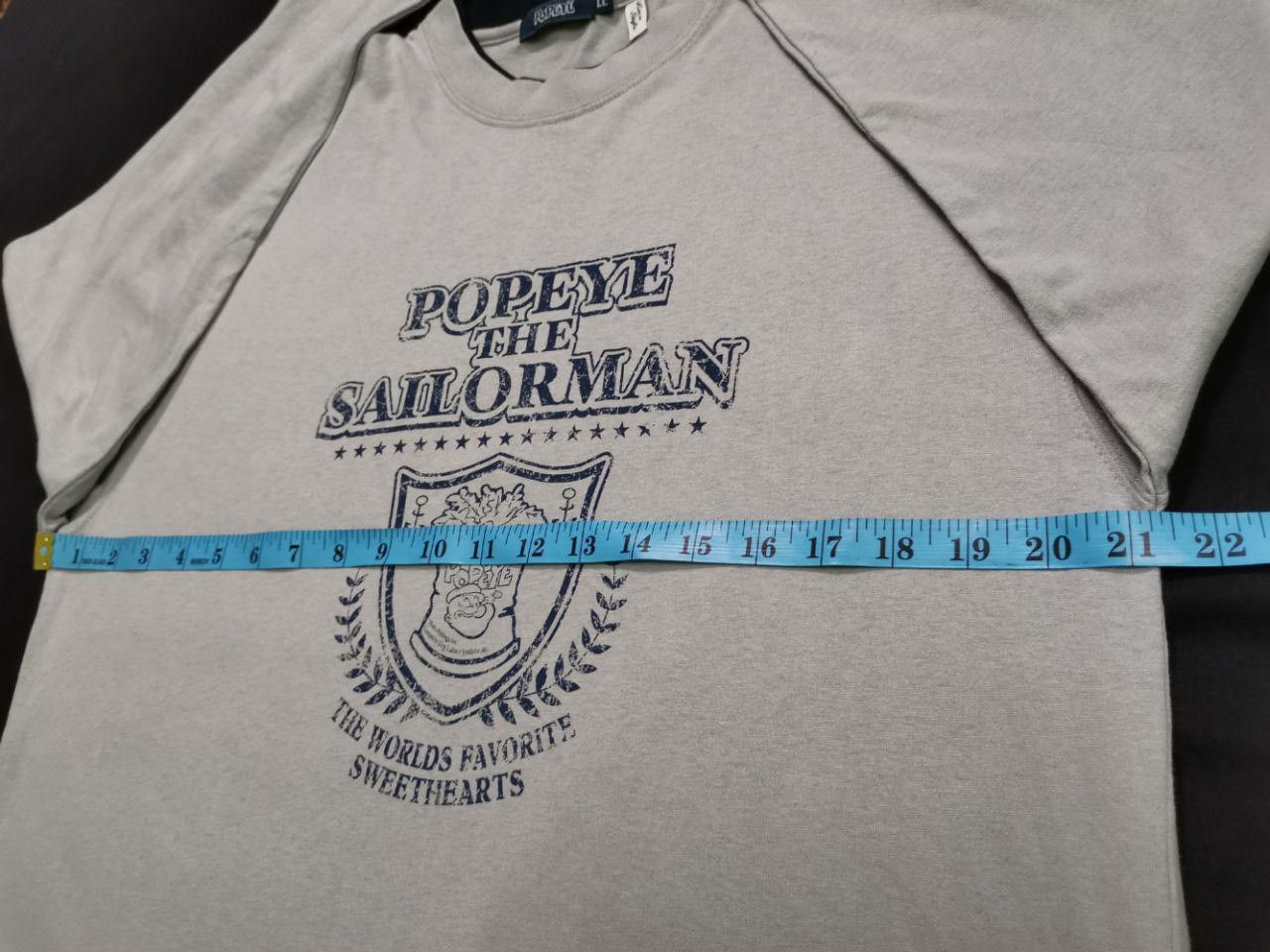 Anime × Cartoon Network × Japanese Brand Vintage 90s Popeye The Sailorman Cartoon Collection Size US XL / EU 56 / 4 - 5 Thumbnail