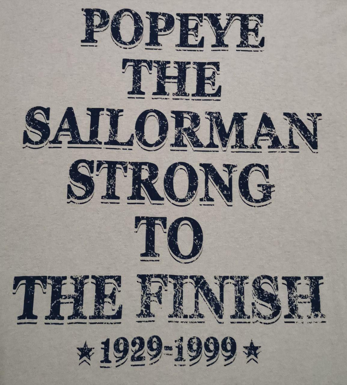 Anime × Cartoon Network × Japanese Brand Vintage 90s Popeye The Sailorman Cartoon Collection Size US XL / EU 56 / 4 - 10 Thumbnail