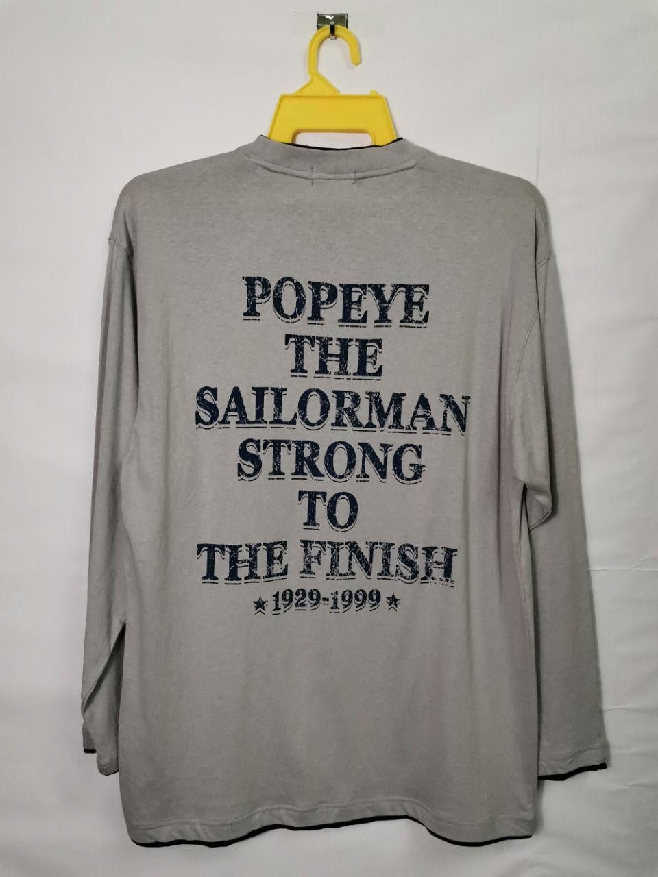 Anime × Cartoon Network × Japanese Brand Vintage 90s Popeye The Sailorman Cartoon Collection Size US XL / EU 56 / 4 - 1 Thumbnail