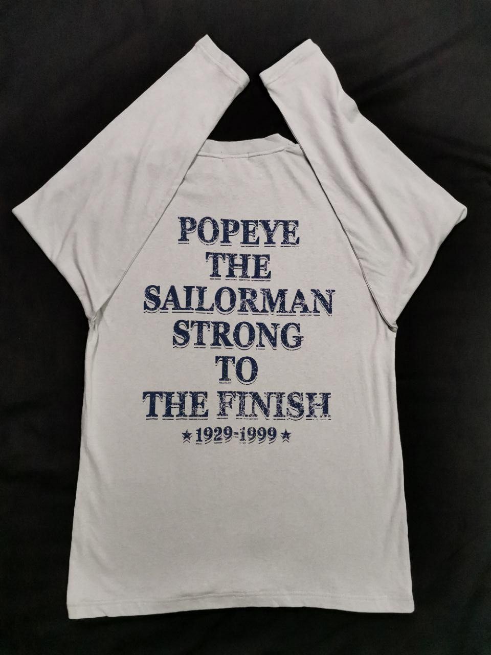 Anime × Cartoon Network × Japanese Brand Vintage 90s Popeye The Sailorman Cartoon Collection Size US XL / EU 56 / 4 - 8 Thumbnail
