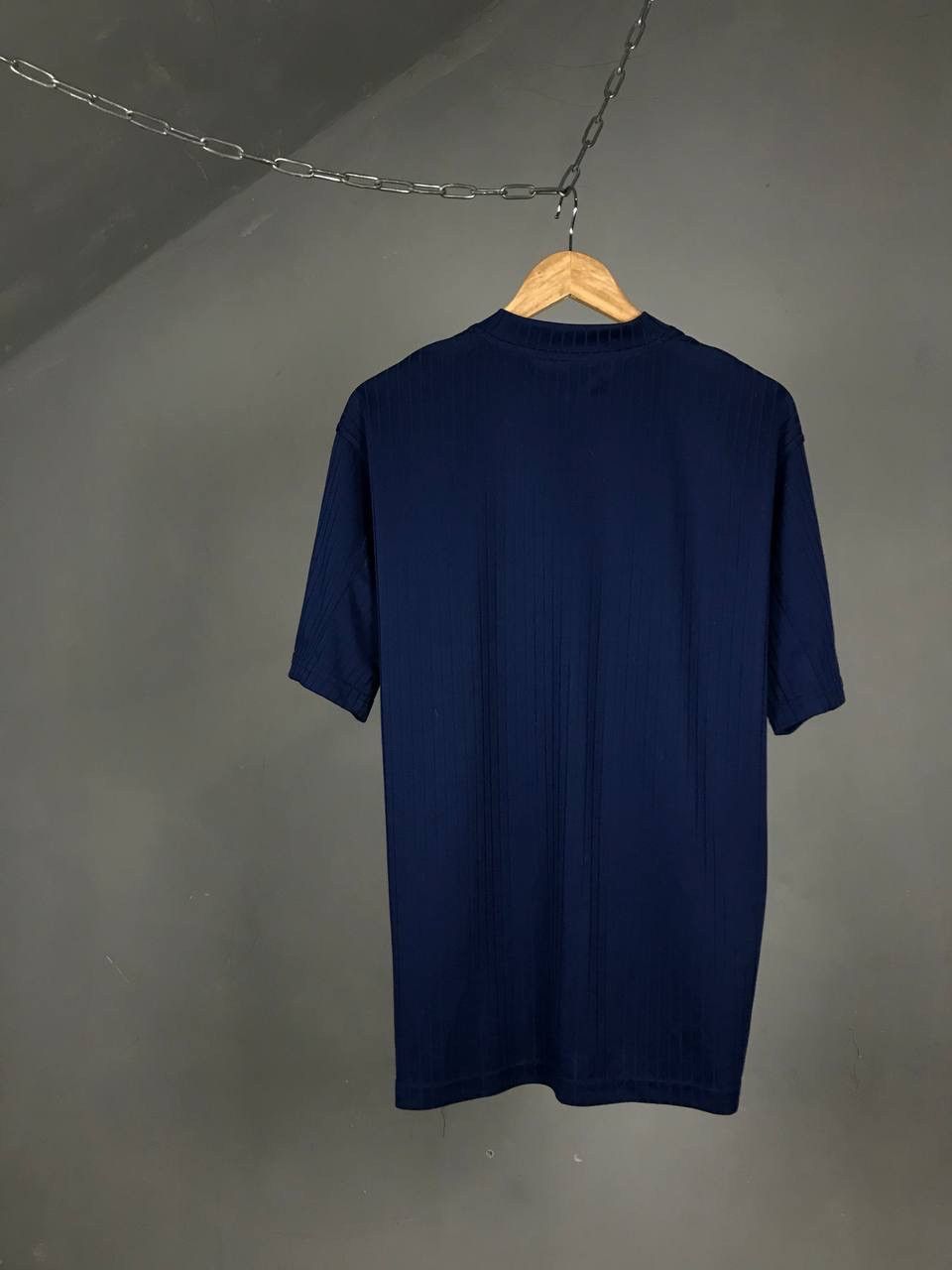 Versace Jeans Couture × Vintage Versace Jeans Couture vintage luxury v neck navy blue tee Size US L / EU 52-54 / 3 - 5 Thumbnail
