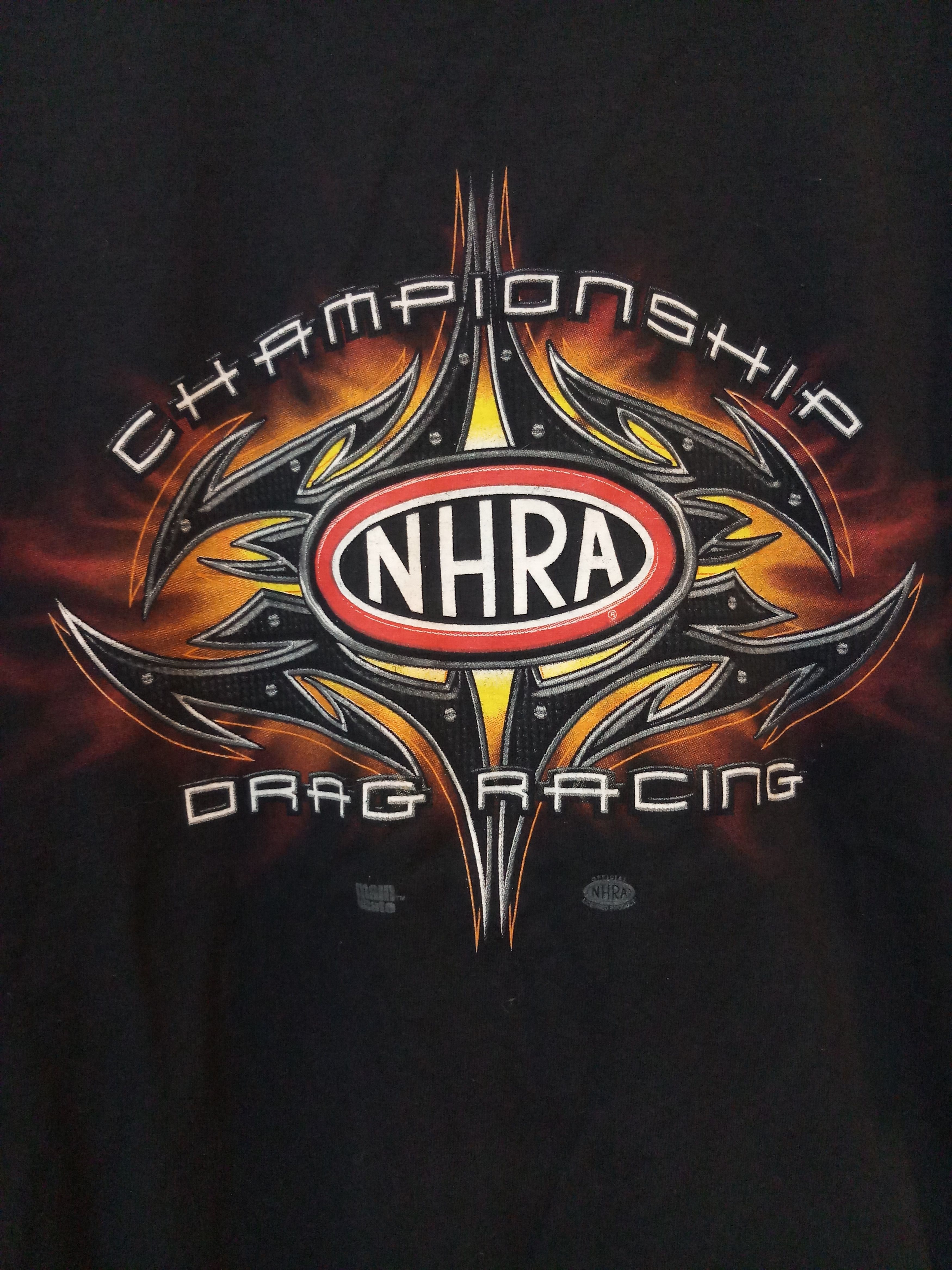 Vintage Vintage 2000s NHRA Drag Racing Shirt Size US L / EU 52-54 / 3 - 4 Thumbnail