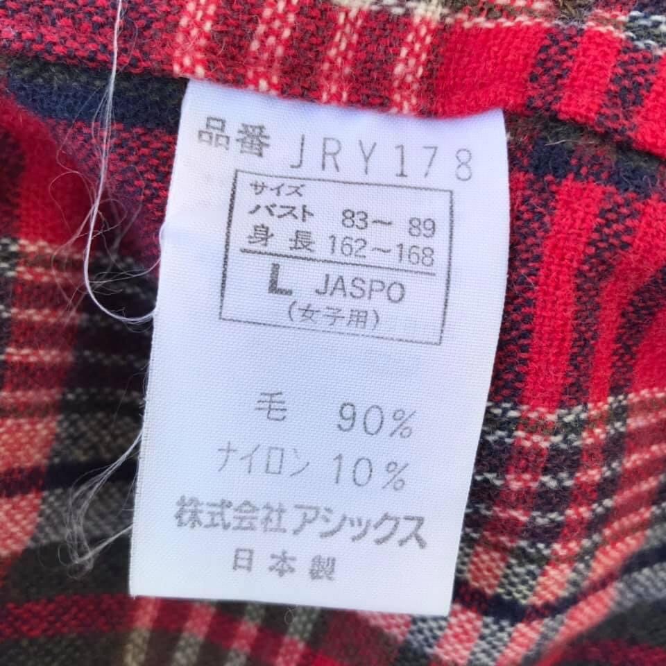 Vintage 🔥Accept Binding Offer🔥 Janeriver By Asics Flannel Size US L / EU 52-54 / 3 - 5 Thumbnail
