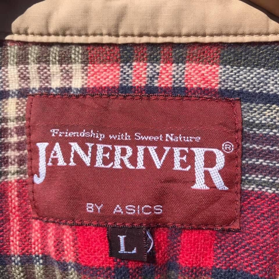Vintage 🔥Accept Binding Offer🔥 Janeriver By Asics Flannel Size US L / EU 52-54 / 3 - 4 Thumbnail