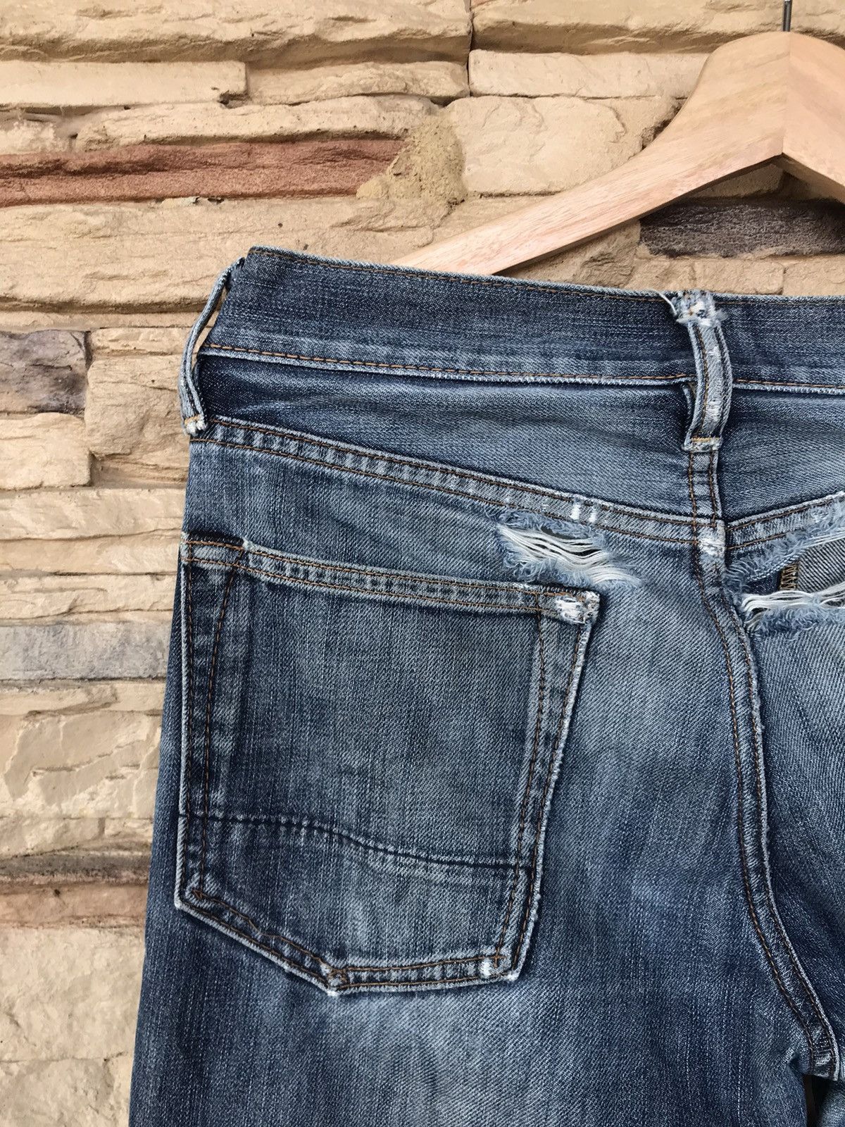 Gap FLARE Vintage Gap Distressed Jeans Size US 31 - 9 Thumbnail