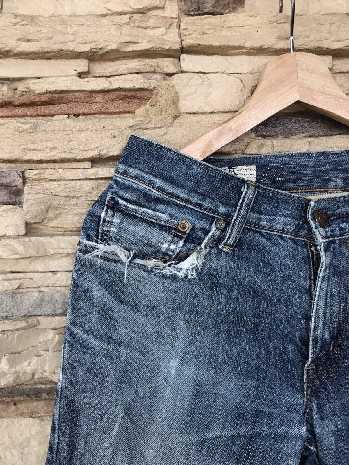 Gap FLARE Vintage Gap Distressed Jeans Size US 31 - 4 Thumbnail