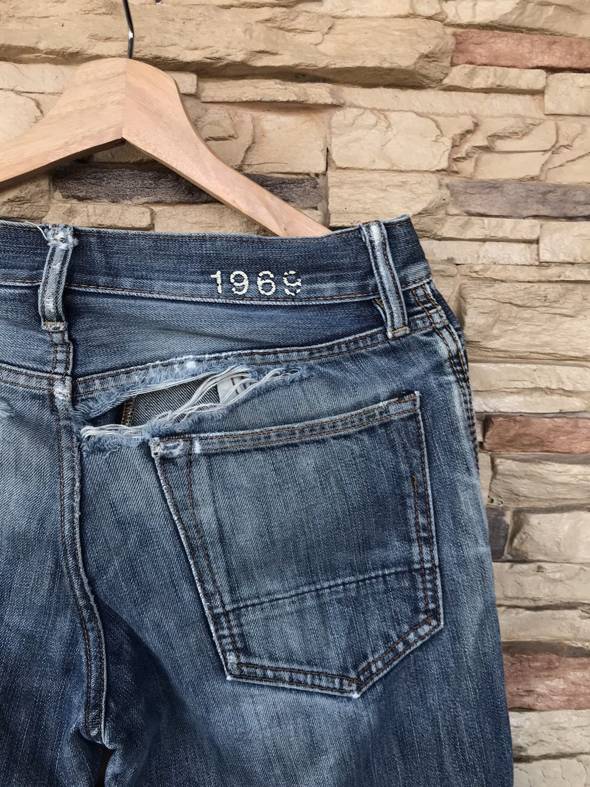 Gap FLARE Vintage Gap Distressed Jeans Size US 31 - 8 Thumbnail