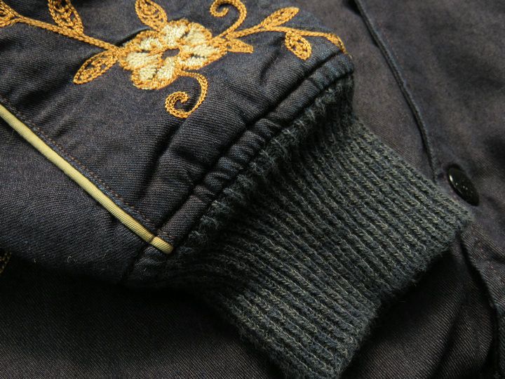 RRL Ralph Lauren RRL WESTERN TOUR EMBROIDERED REVERSIBLE BOMBER JACKET LARGE Size US M / EU 48-50 / 2 - 10 Thumbnail