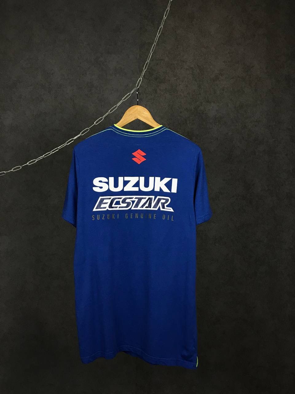 Vintage Suzuki vintage racing moto overprinted tee Size US L / EU 52-54 / 3 - 5 Thumbnail