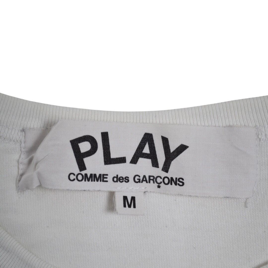 Comme des Garcons × Comme des Garcons PLAY Play Comme des garçons woman t Shirt big logo Size M / US 6-8 / IT 42-44 - 6 Thumbnail