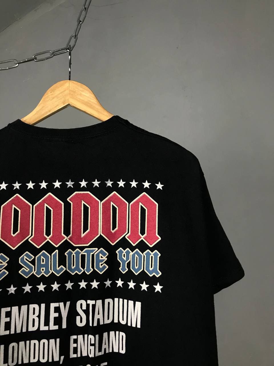 AC/DC × Band Tees AC/DC vintage rock band overprinted tour tee Size US M / EU 48-50 / 2 - 6 Thumbnail