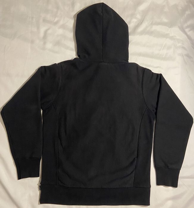 Supreme black tonal box best sale logo hoodie