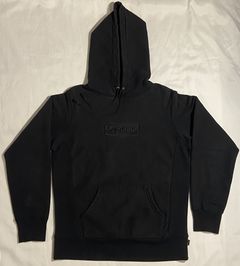 FW16 SUPREME New York Black Box Logo Hoodie (Large) BOGO