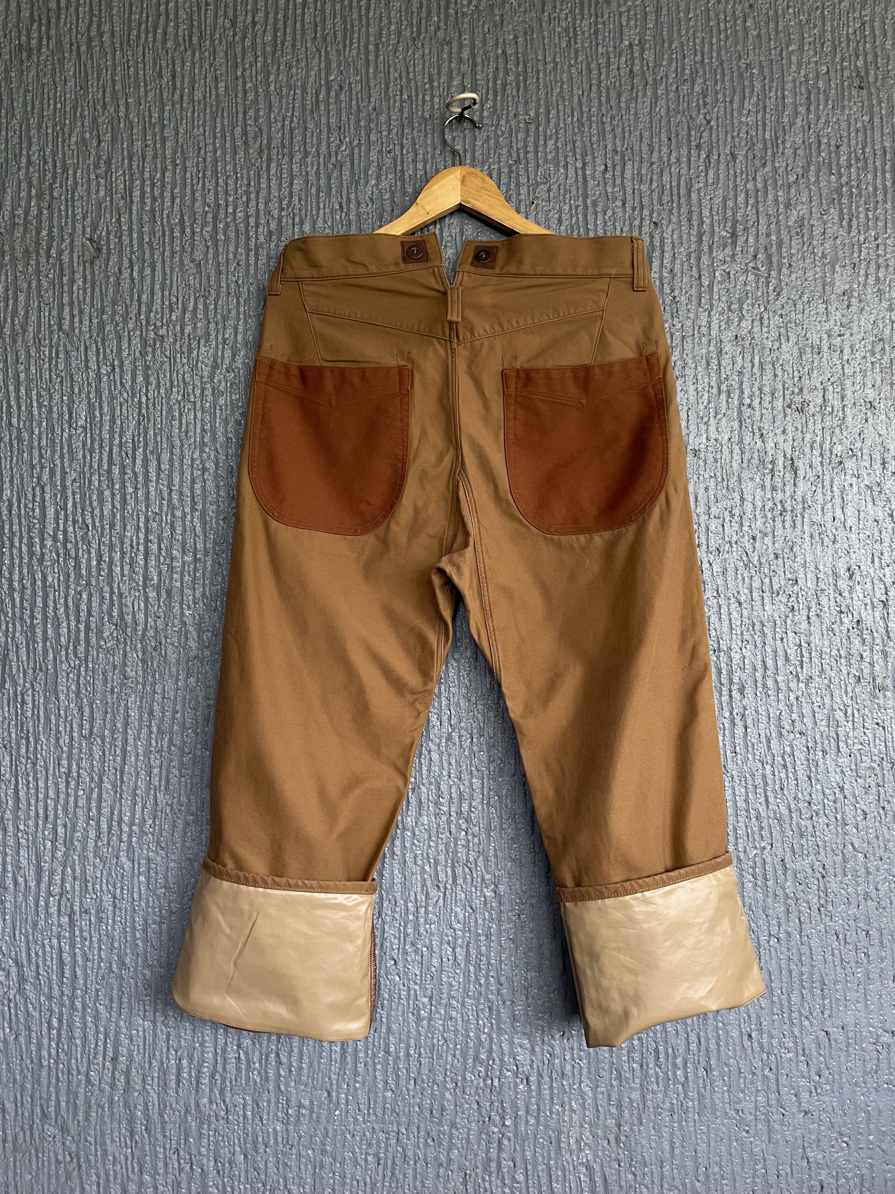 Comme des Garcons Cdg Junya Watanabe - AD 2009 - Brown Pants Size US 33 - 9 Thumbnail