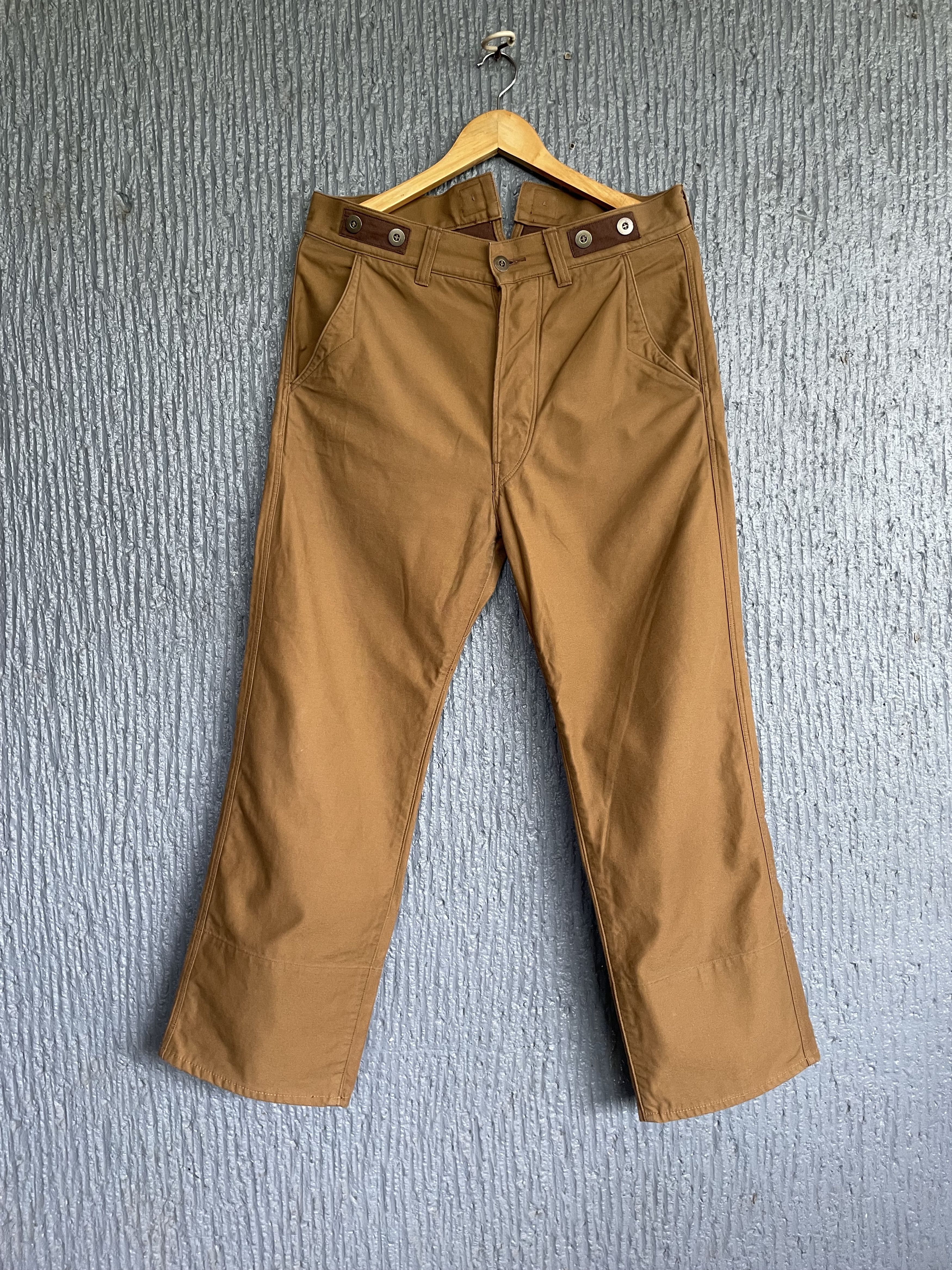 Comme des Garcons Cdg Junya Watanabe - AD 2009 - Brown Pants Size US 33 - 1 Thumbnail