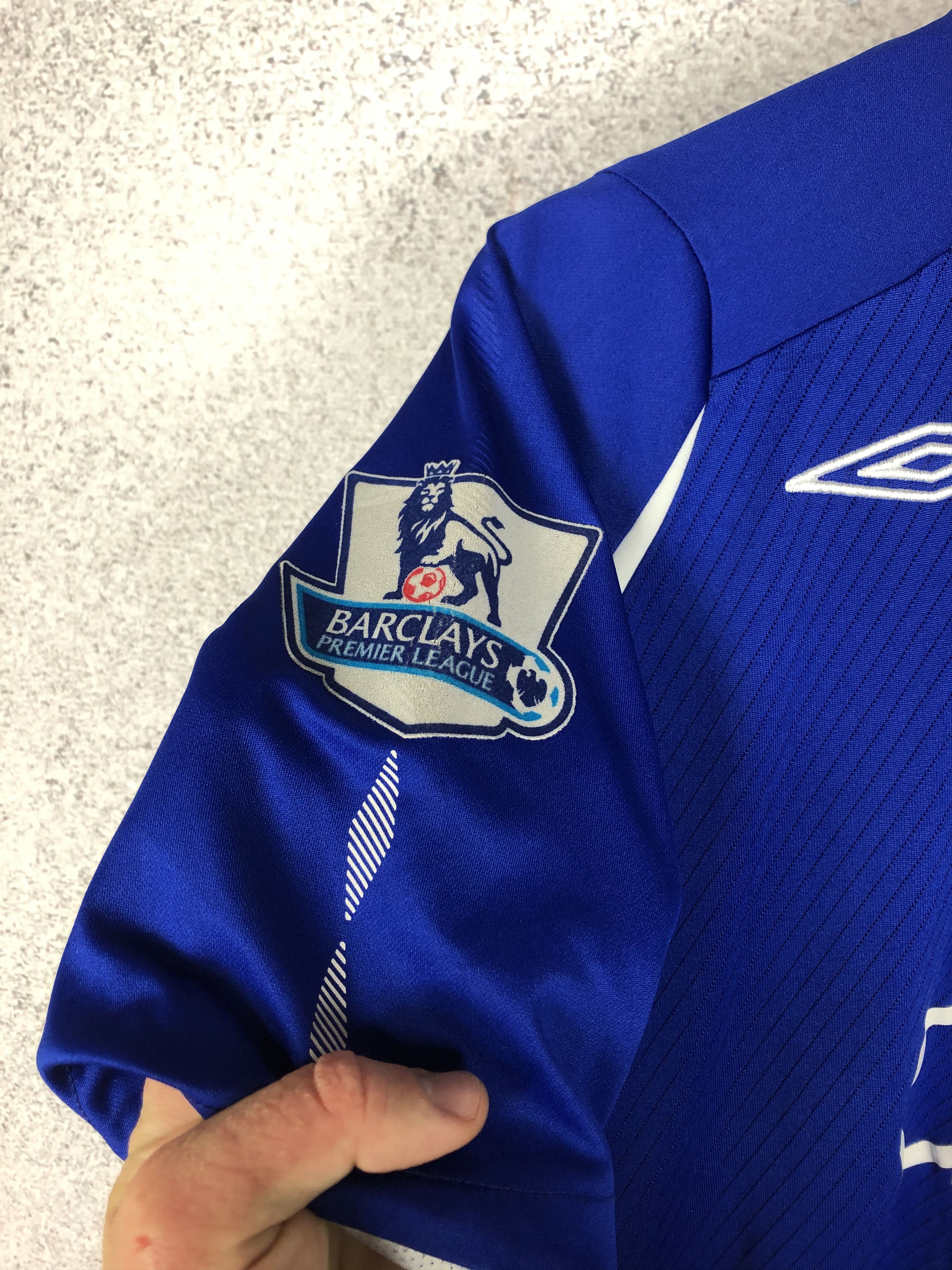 Umbro Vintage Everton 2008 2009 Home Umbro Soccer Jersey Shirt Size US M / EU 48-50 / 2 - 4 Thumbnail