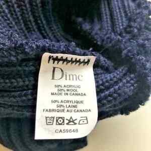 Dime Dime MERINO Classic Rib Beanie Size ONE SIZE - 2 Thumbnail