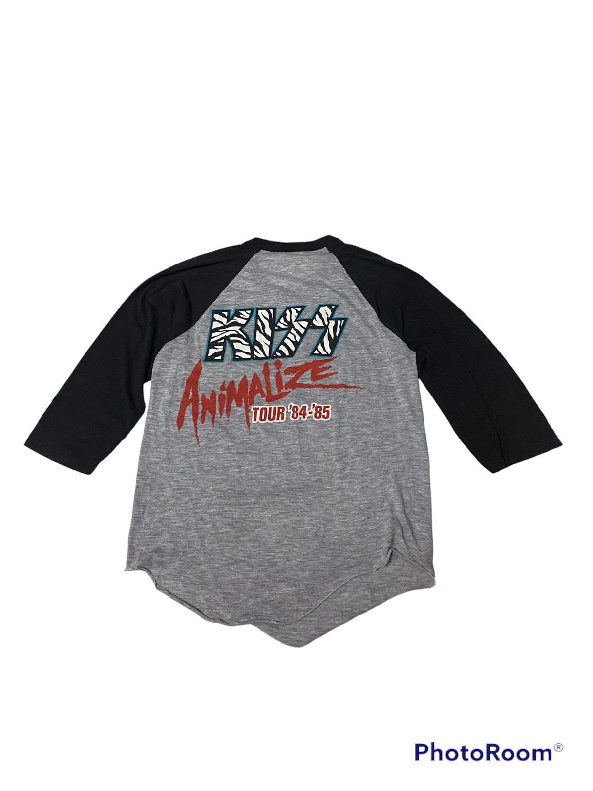 Band Tees VINTAGE 1984 KISS BAND ANIMAZE TOUR Size US M / EU 48-50 / 2 - 4 Thumbnail
