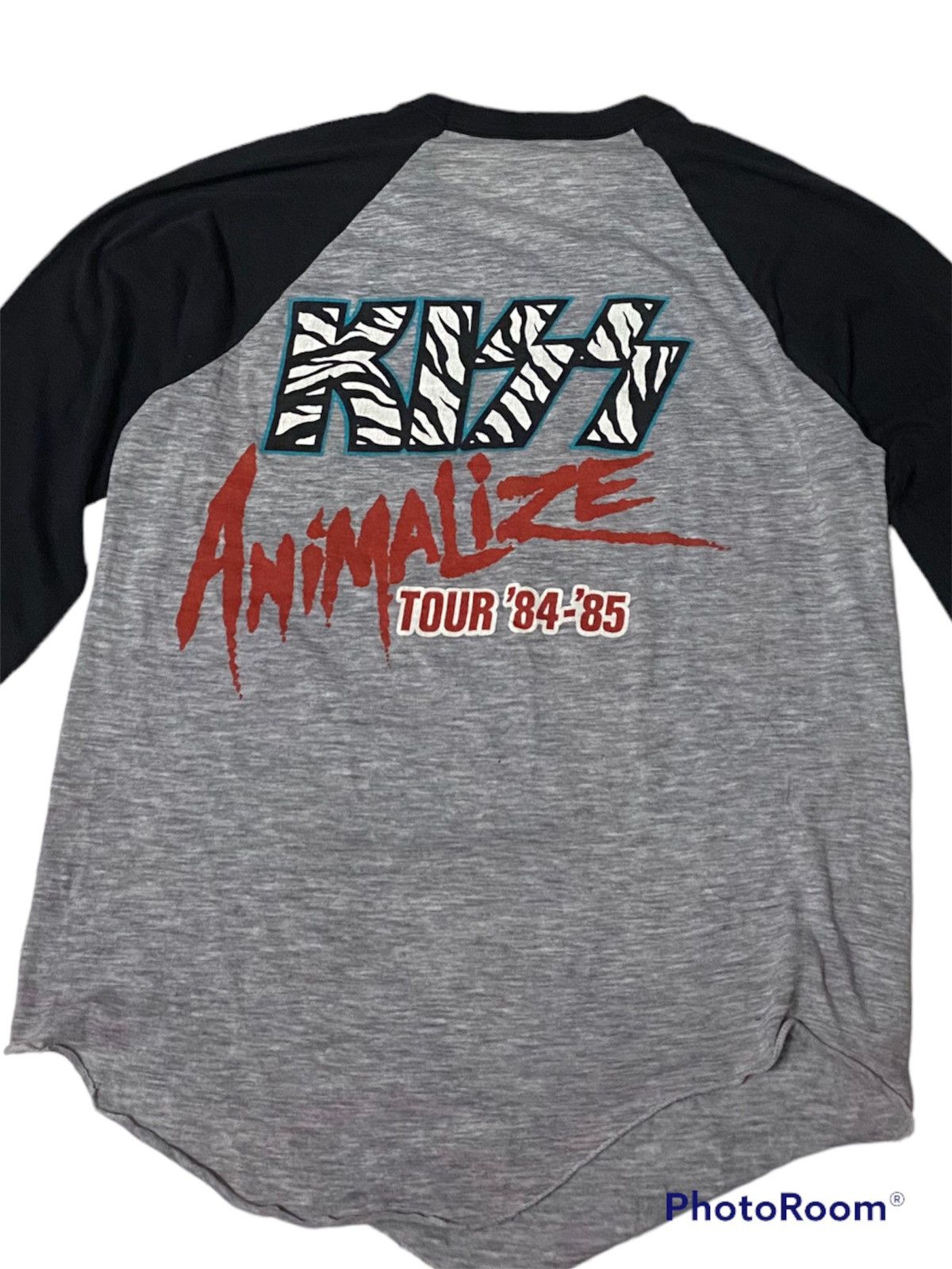 Band Tees VINTAGE 1984 KISS BAND ANIMAZE TOUR Size US M / EU 48-50 / 2 - 3 Thumbnail