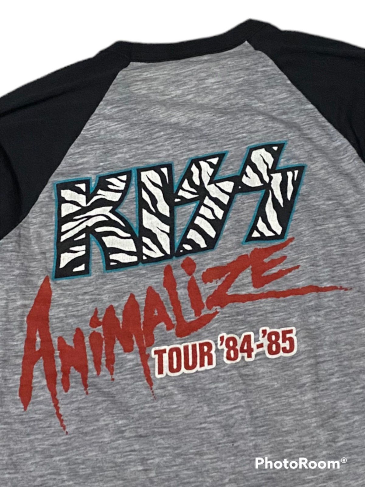 Band Tees VINTAGE 1984 KISS BAND ANIMAZE TOUR Size US M / EU 48-50 / 2 - 5 Thumbnail