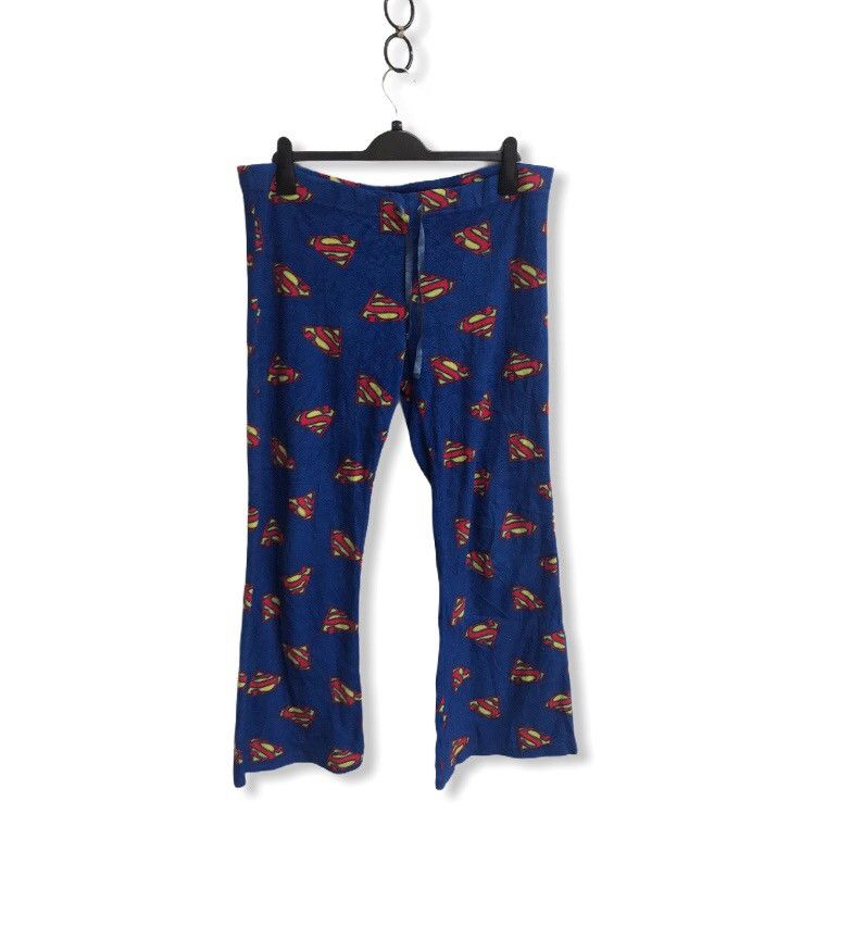 Vintage 🔥Superman Brand Nice Sweatpants Size 36" / US 14 / IT 50 - 1 Thumbnail