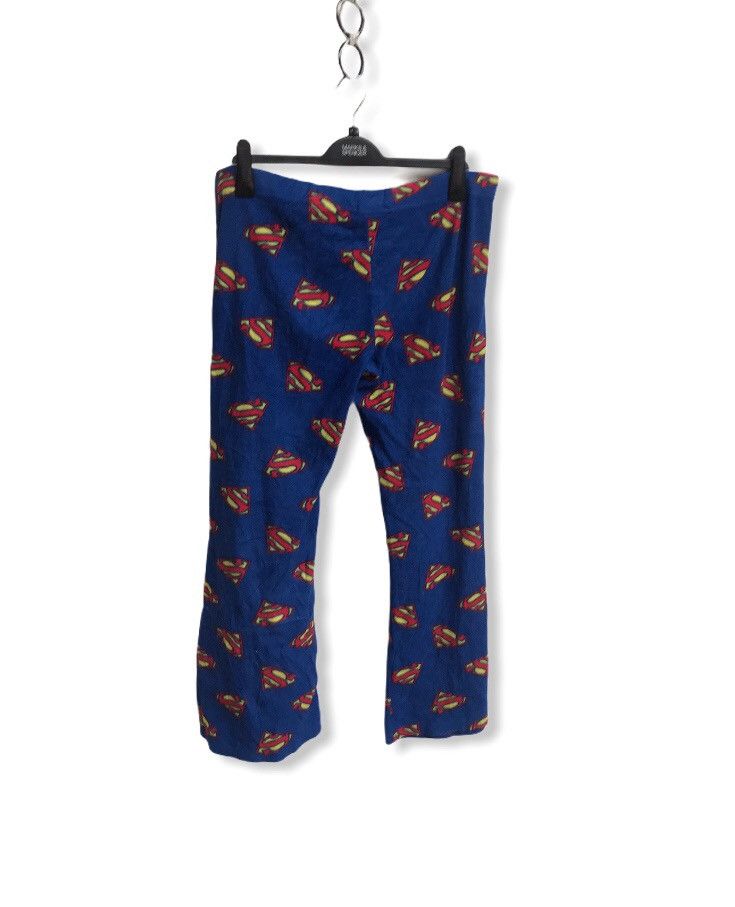 Vintage 🔥Superman Brand Nice Sweatpants Size 36" / US 14 / IT 50 - 2 Thumbnail