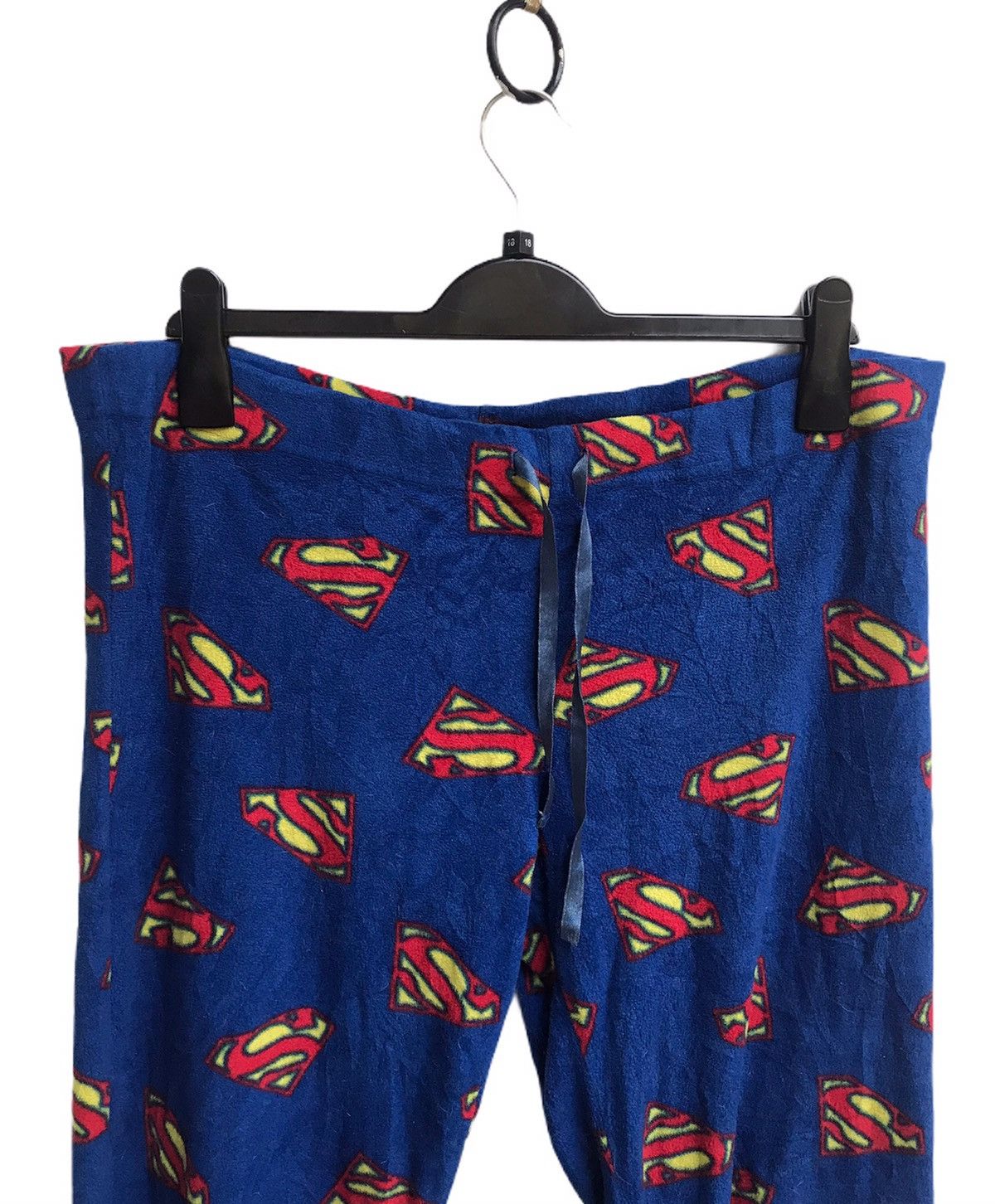Vintage 🔥Superman Brand Nice Sweatpants Size 36" / US 14 / IT 50 - 3 Thumbnail