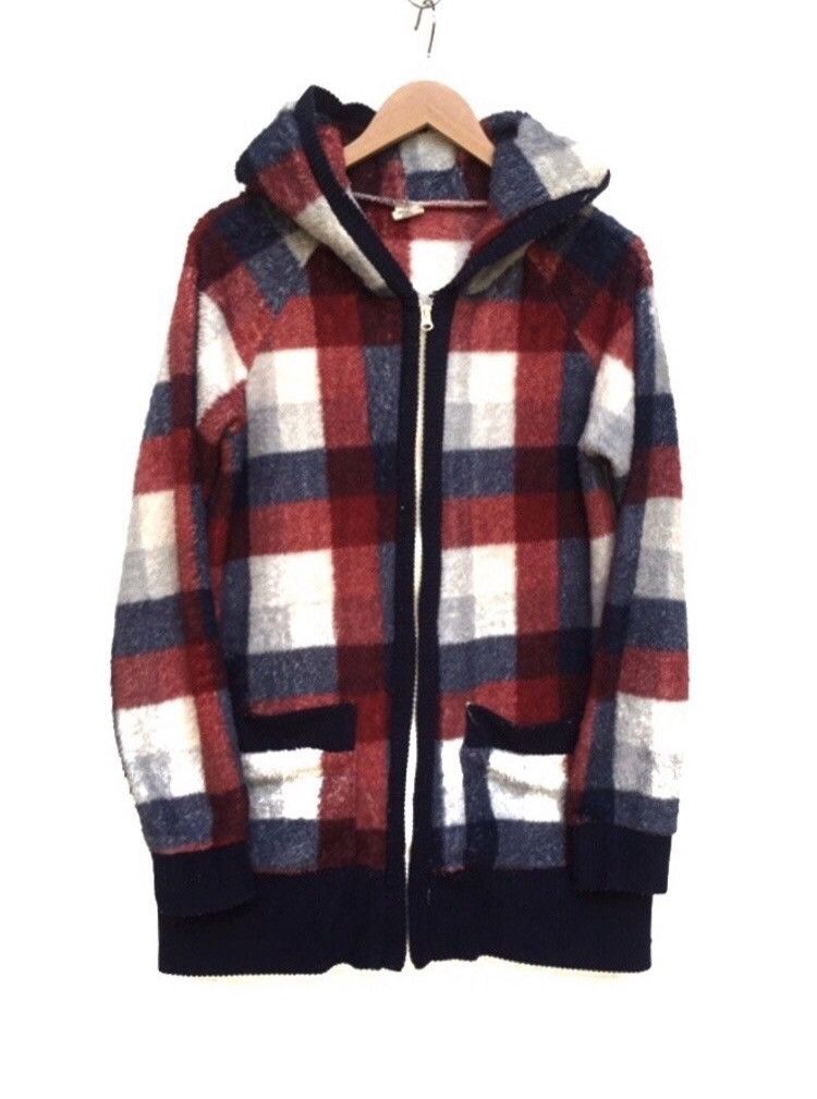 Japanese Brand 🔥Shelby Check Fleece Jacket With Hoodies Size US S / EU 44-46 / 1 - 1 Thumbnail