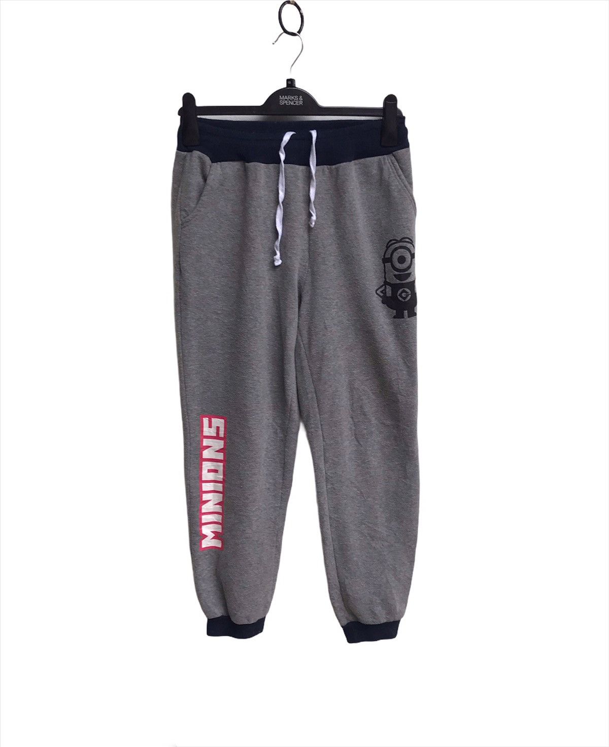 image of Movie Despicable Me Minion Made Joggerpants in Grey, Men's (Size 26)