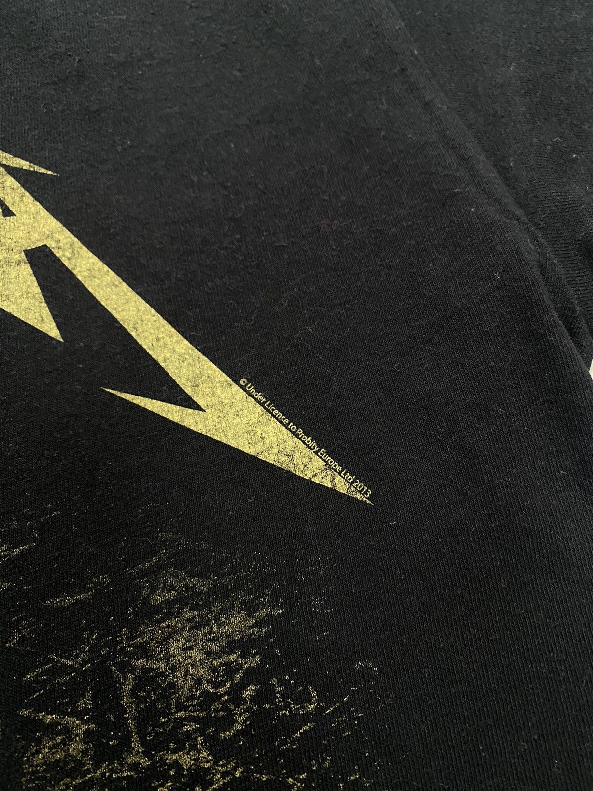 Band Tees × Metallica × Vintage Vintage 2013 Metallica Deatg Magnetic Rock Band Tour T-shirt Size US L / EU 52-54 / 3 - 5 Thumbnail