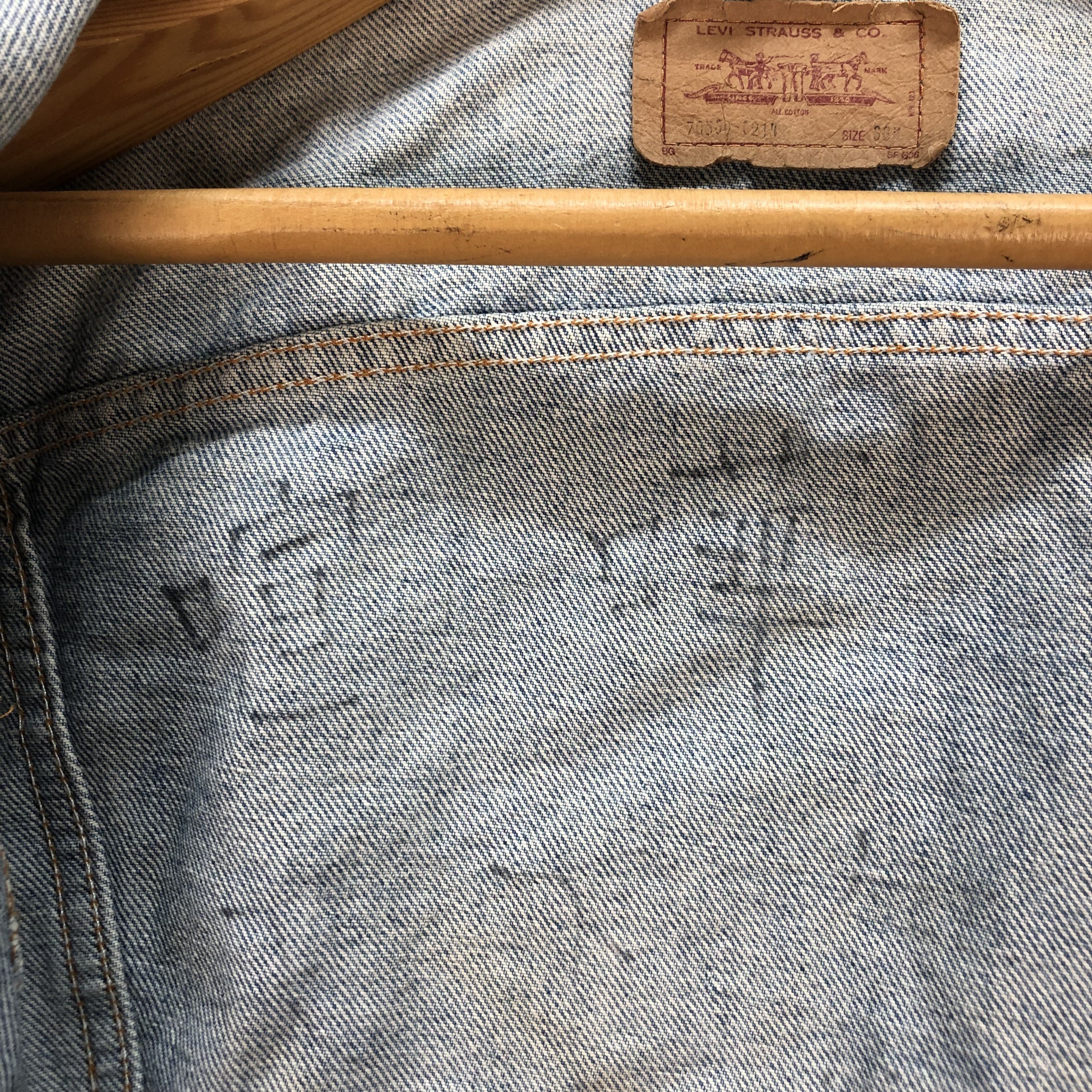 Levi's VINTAGE LEVIS 70506 DENIM JACKET MADE IN CANADA #6572-74 Size US S / EU 44-46 / 1 - 12 Thumbnail