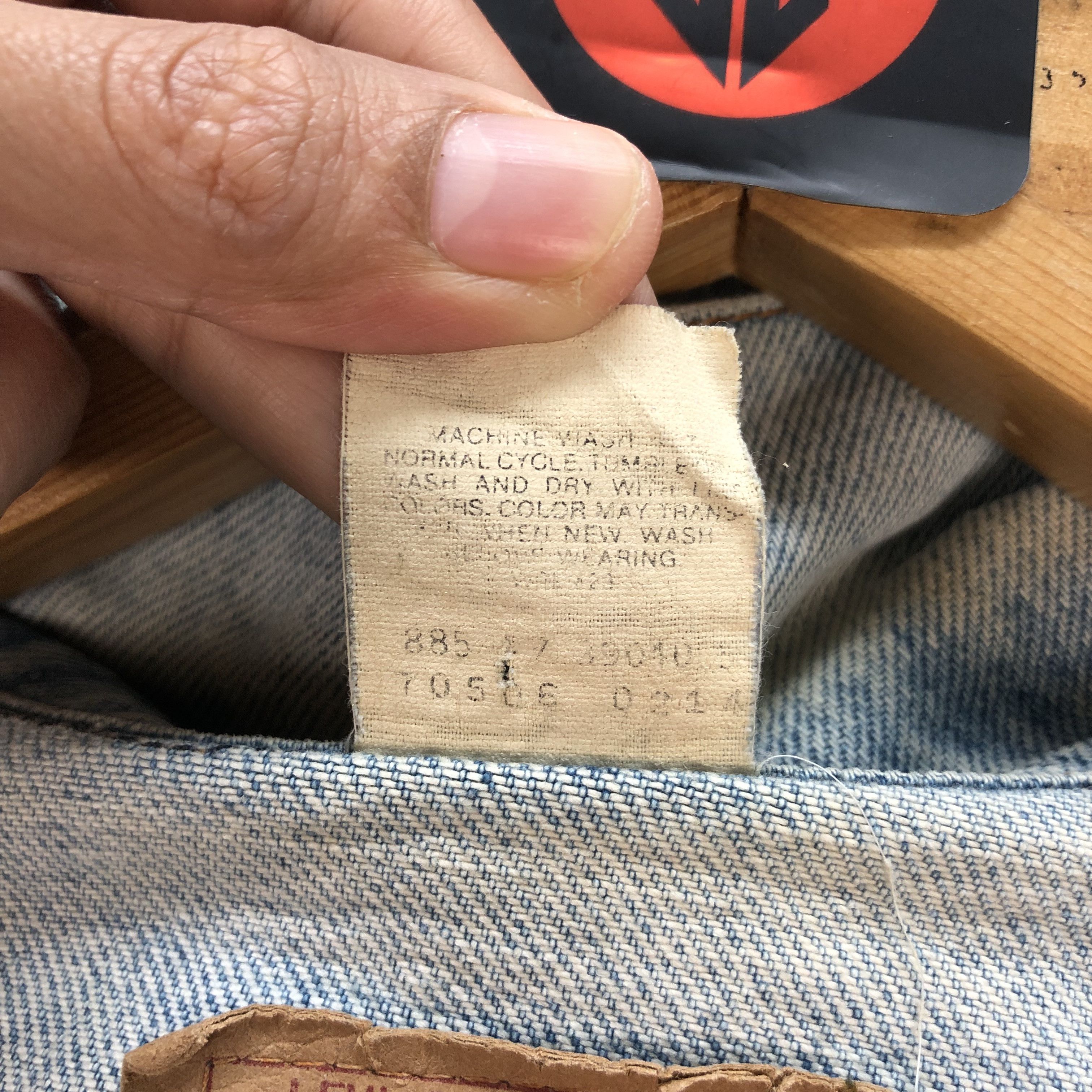 Levi's VINTAGE LEVIS 70506 DENIM JACKET MADE IN CANADA #6572-74 Size US S / EU 44-46 / 1 - 15 Thumbnail