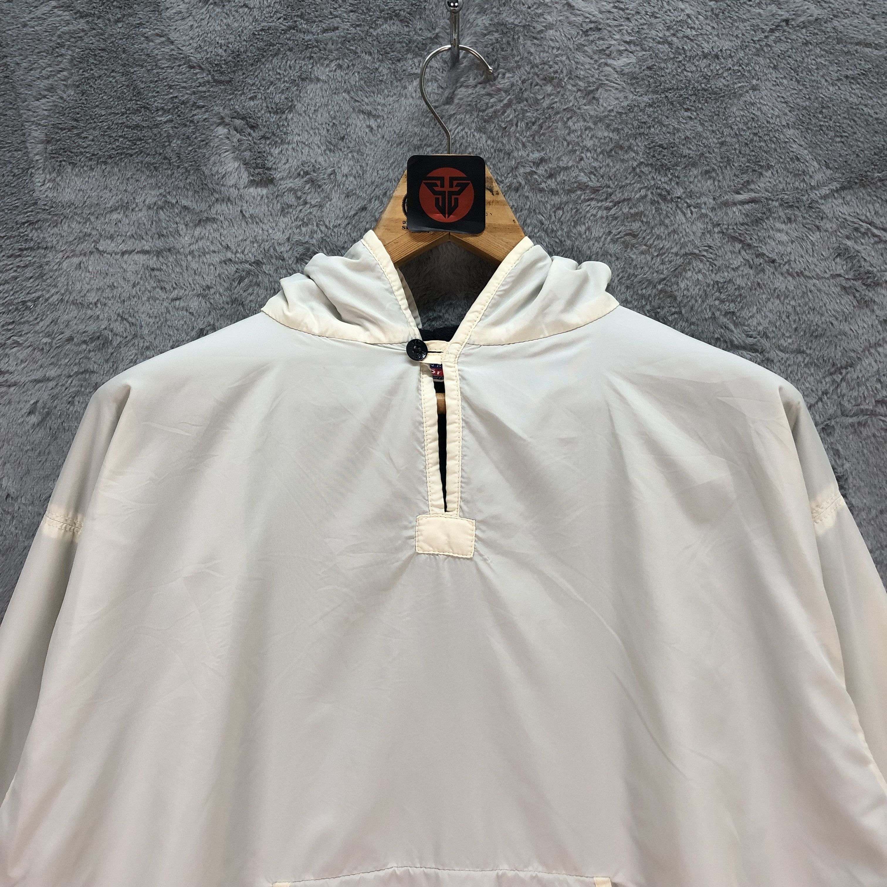 45rpm RARE🔥 45 RPM NMD WHITE HOODIE JACKET #6575-74 Size US L / EU 52-54 / 3 - 2 Thumbnail