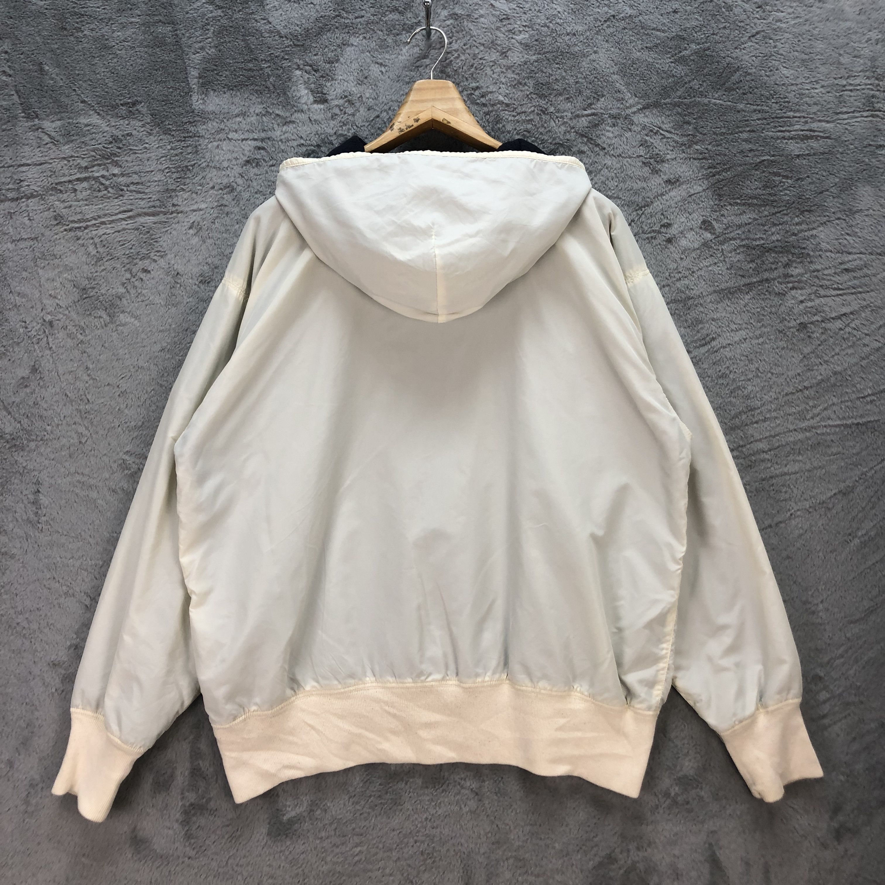 45rpm RARE🔥 45 RPM NMD WHITE HOODIE JACKET #6575-74 Size US L / EU 52-54 / 3 - 13 Thumbnail