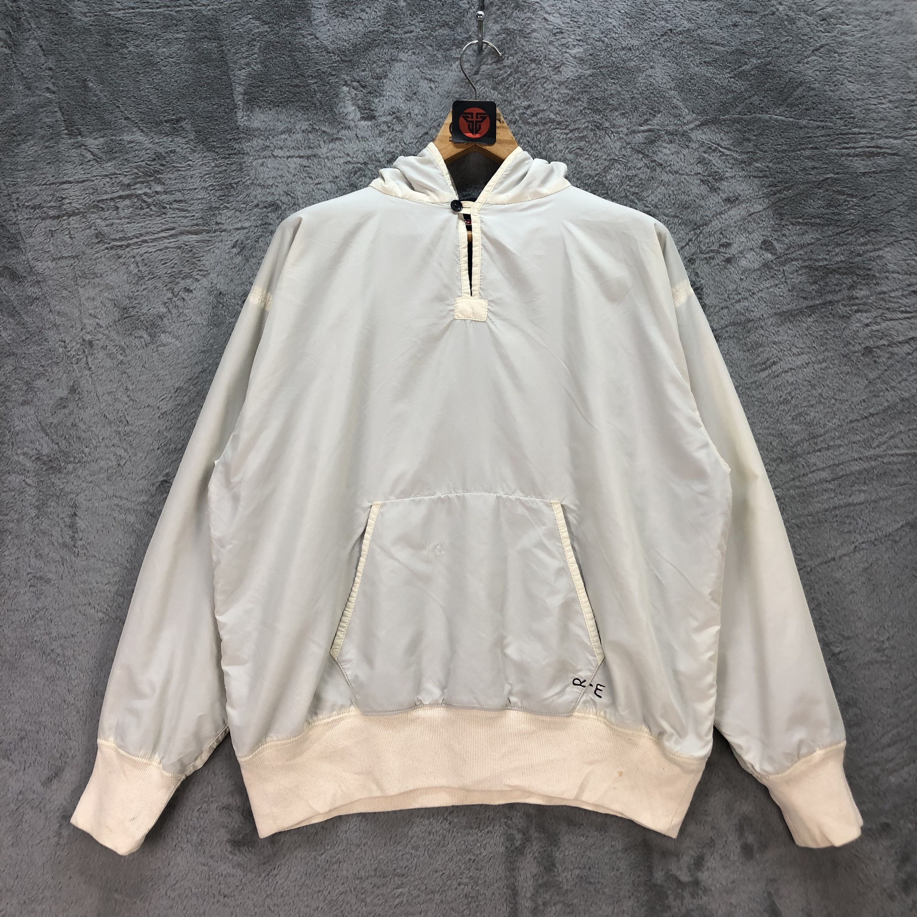 RARE🔥 45 RPM NMD WHITE HOODIE JACKET #6575-74