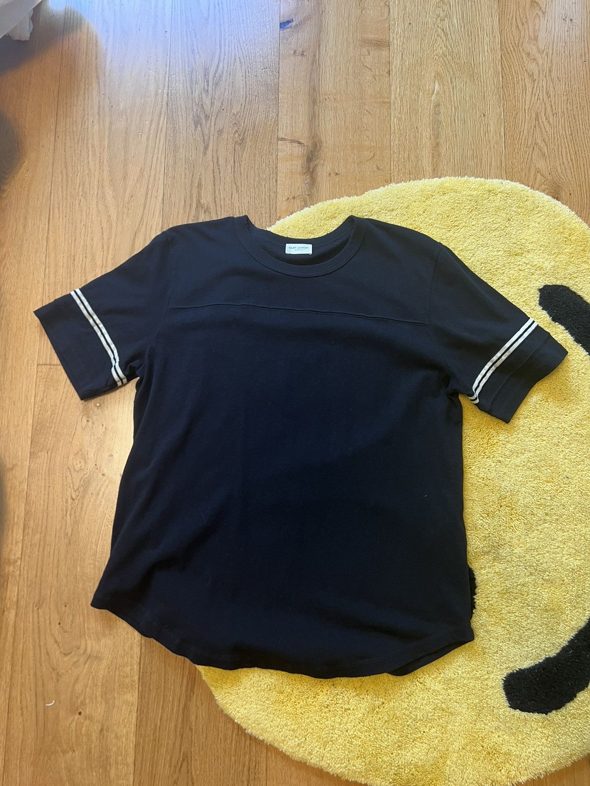 Saint Laurent Paris Logo T-Shirt Size US M / EU 48-50 / 2 - 2 Thumbnail