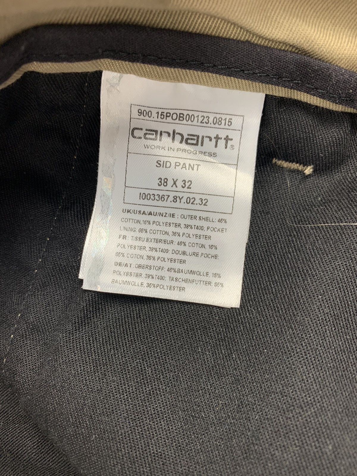 Carhartt Wip Carhartt Sid Pants Size US 38 / EU 54 - 4 Thumbnail