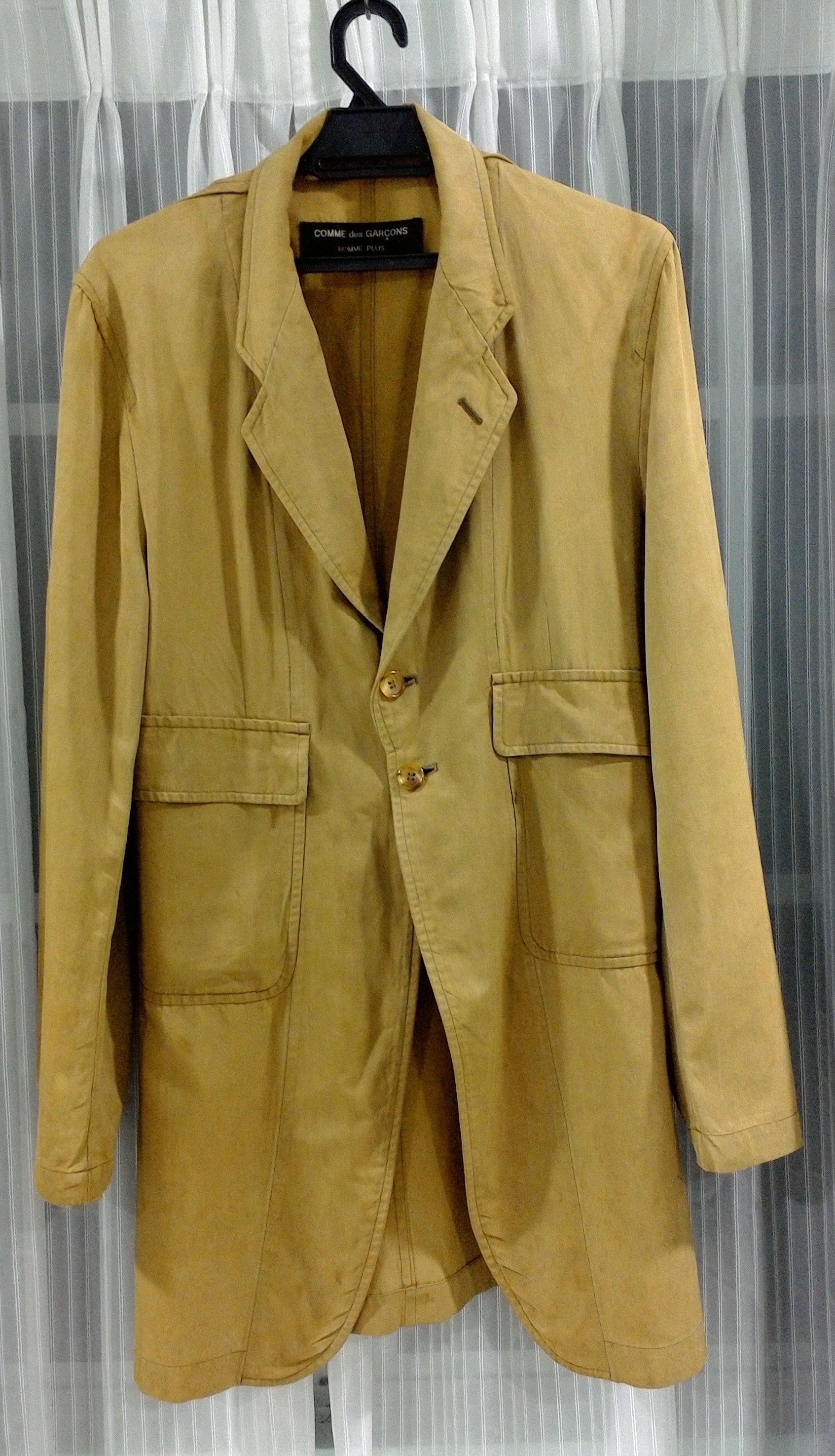 Comme des Garcons Comme Des Garcons Homme Plus Long Jacket Size US M / EU 48-50 / 2 - 1 Thumbnail