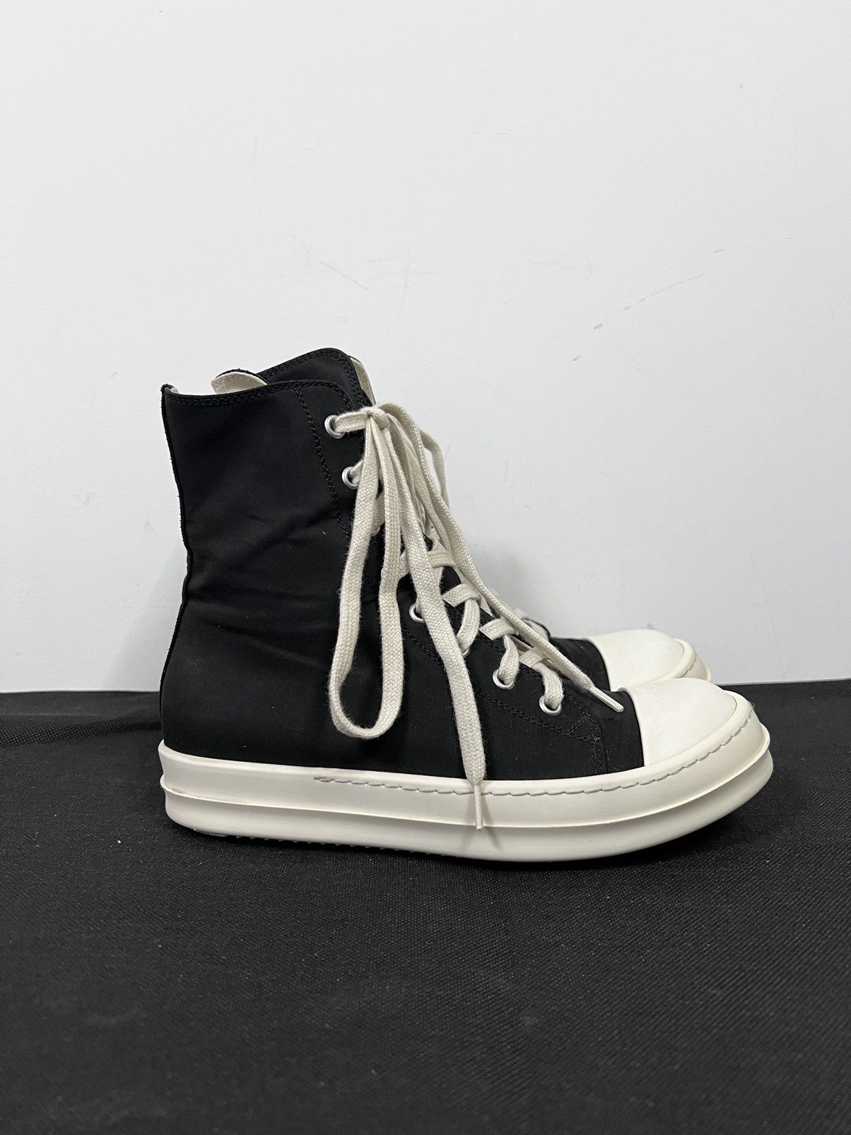 Rick Owens Drkshdw Rick owens drkshdw ramones high top sneakers Size US 6.5 / IT 36.5 - 4 Thumbnail