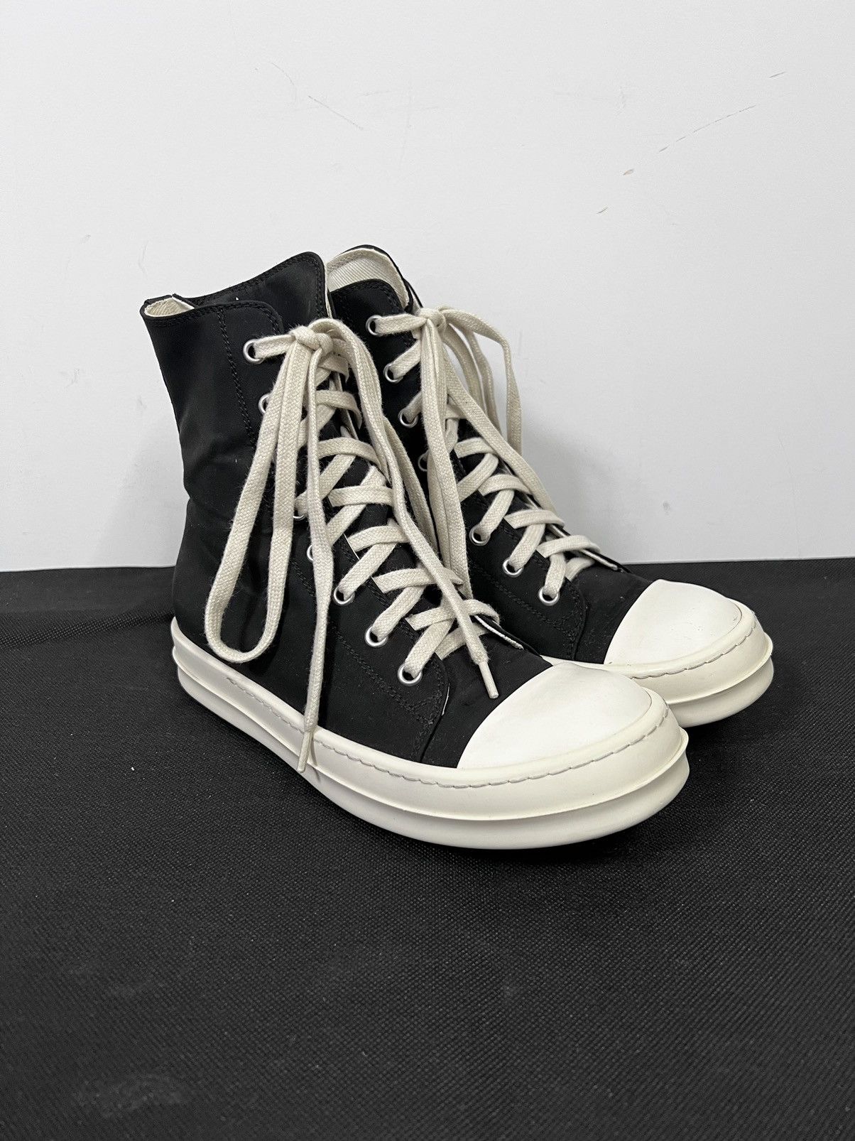 Rick Owens Drkshdw Rick owens drkshdw ramones high top sneakers Size US 6.5 / IT 36.5 - 5 Thumbnail