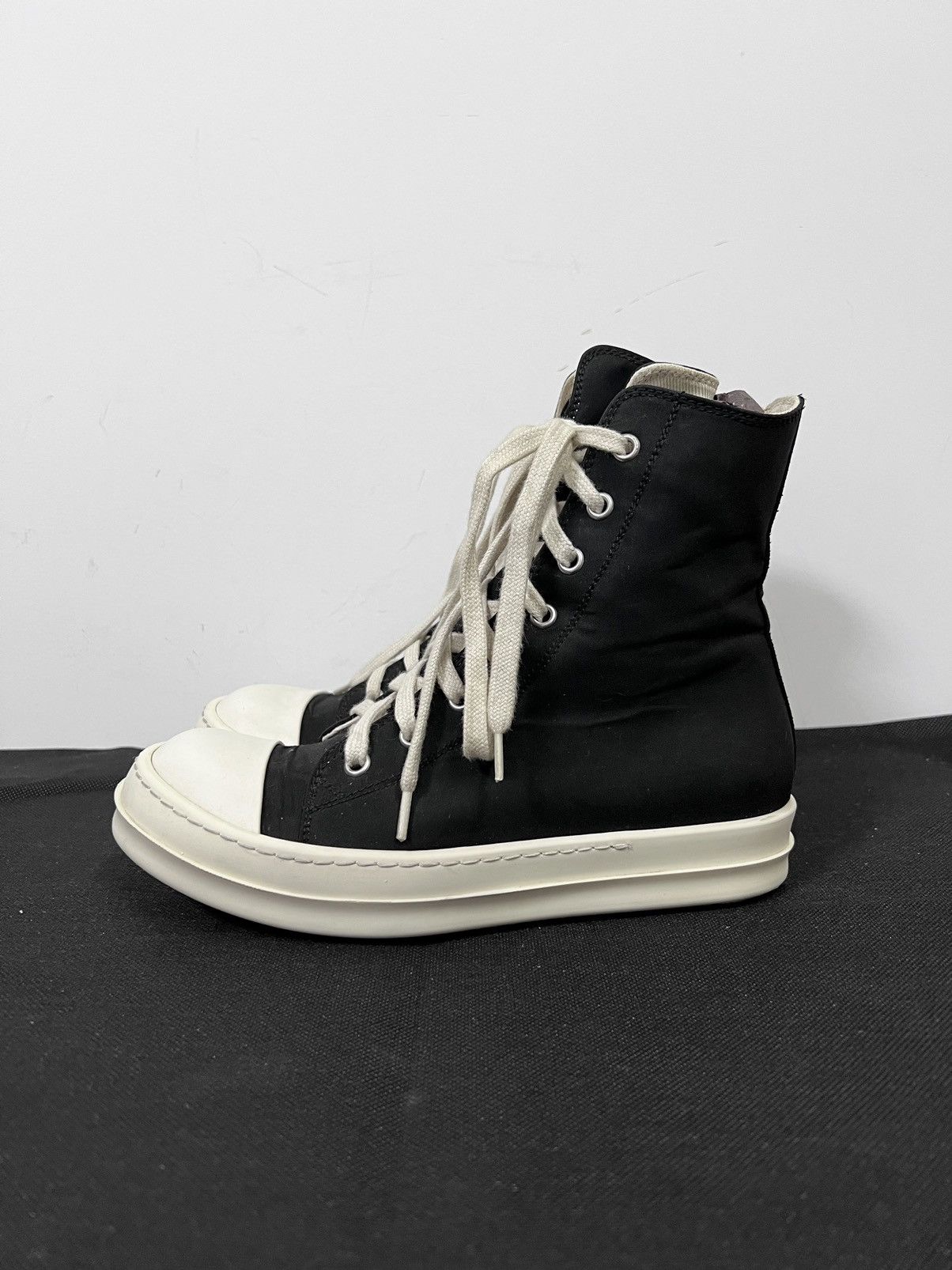 Rick Owens Drkshdw Rick owens drkshdw ramones high top sneakers Size US 6.5 / IT 36.5 - 2 Thumbnail