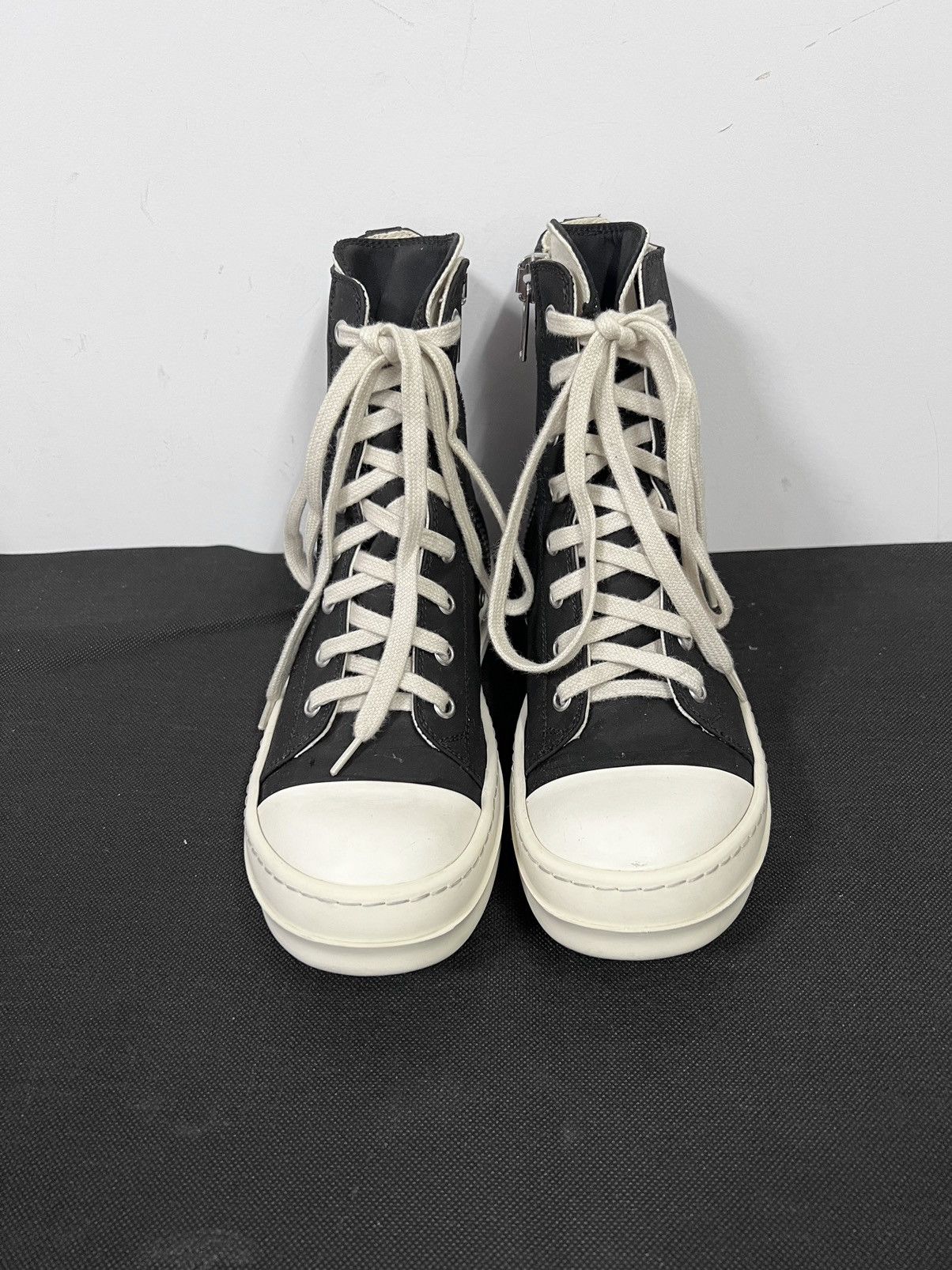 Rick Owens Drkshdw Rick owens drkshdw ramones high top sneakers Size US 6.5 / IT 36.5 - 3 Thumbnail